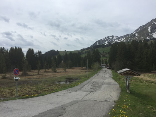 auf dem Col des Mosses