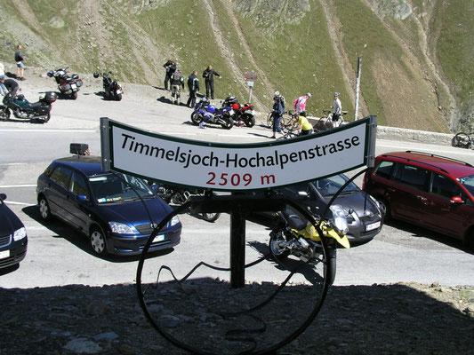 Am Timmelsjoch 2.509 m
