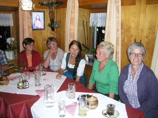 Treffen mit Frau Dr. Eva Klotz am Valtelehof