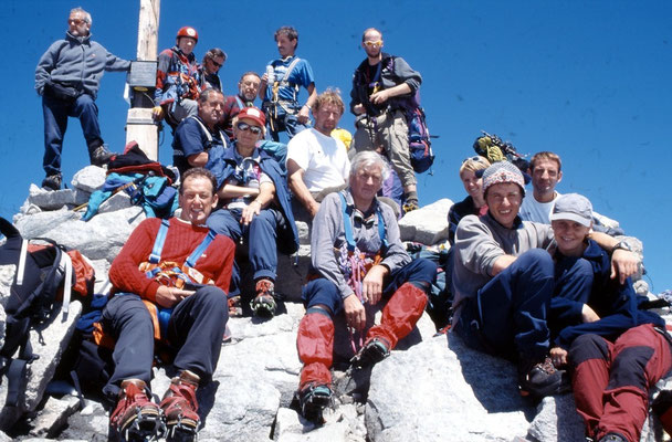 Am Gipfel des Gr. Möseler 3.480 m
