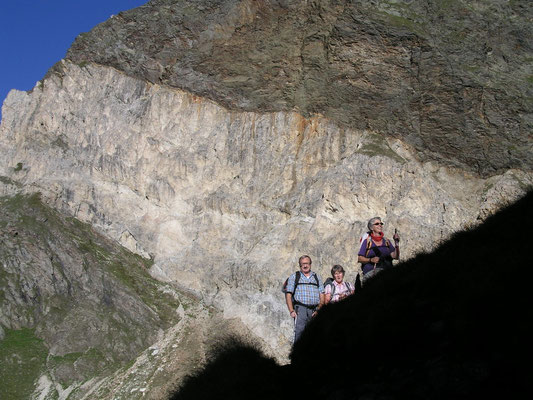 Der "Kalkgürtel" der Gürtelspitze