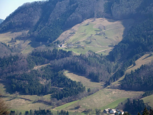 Blick vom Rabenreith zum "Ernstengut"