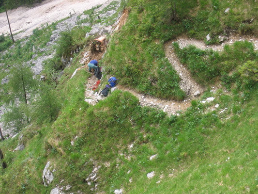 Der Schafluckensteig ist ab 8. Juni 2008 wieder offen.