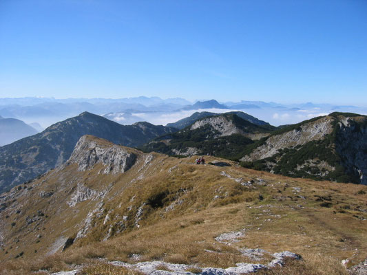 Der  Weiterweg zum Hochleckenhaus