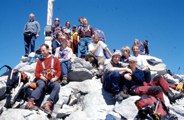 Am Gipfel des Gr. Möseler 3.480 m