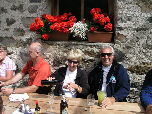 Rast auf der Timmelsalm 1.979 m
