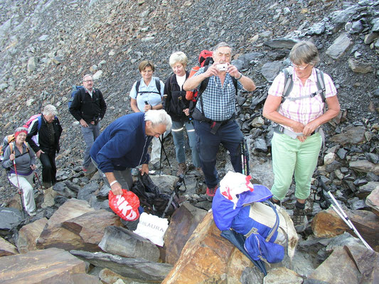 Am Aufstieg von der Siegerlandhütte zur Windachscharte