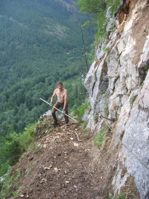 Der Schafluckensteig ist ab 8. Juni 2008 wieder offen.