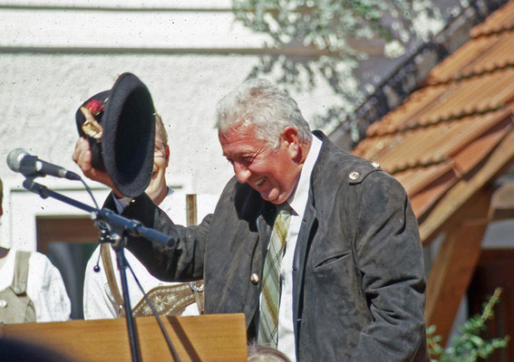 Ehrenbürgerfeier 2002 - Abschied aus der Politik
