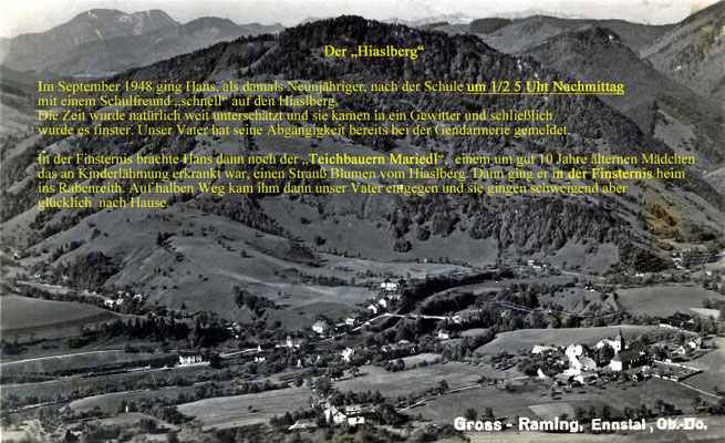 Der "Hiaslberg-Ausflug" 1947