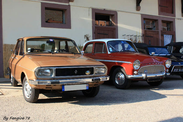 Renault 12 et Simca P60 à Handschuheim