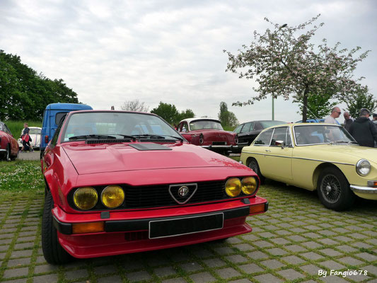 Les voitures rouges du club Simca67