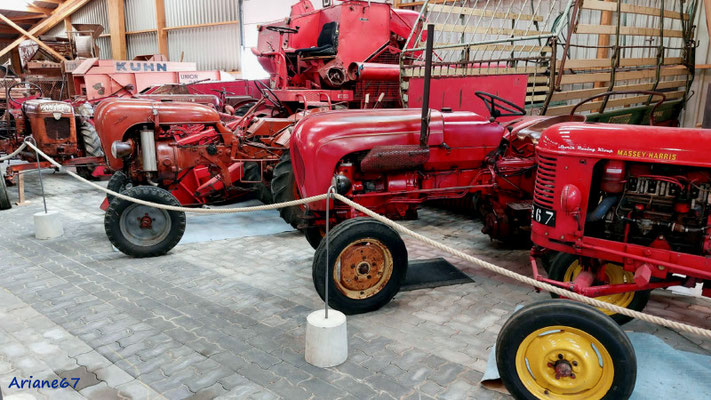 Les tracteurs du musée agricole