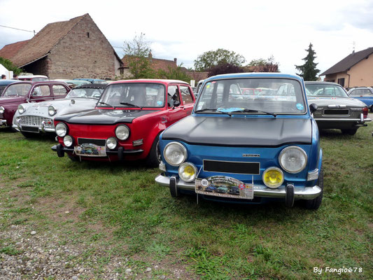 Deux bombinettes Simca 1000 Rallye 