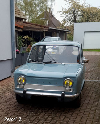 Nouvelle sortie de Pascal, cette fois en Simca 1000