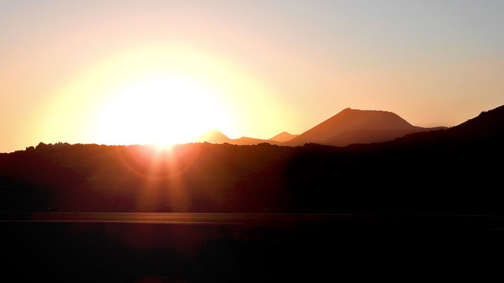 Sonnenuntergang Timanfaya Nationalpark