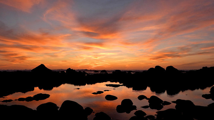 Sonnenuntergang bei El Golfo