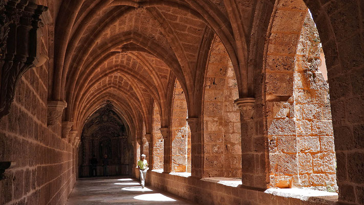 Monasterio de Piedra - Säulengang
