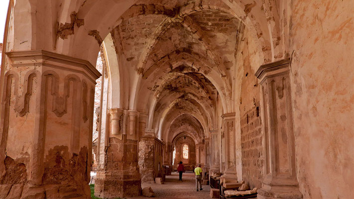 Monasterio de Piedra - auf dem Weg zur Klosterruine
