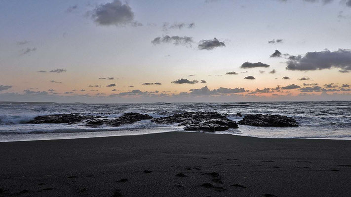 Sonnenuntergang am Playa de Janubio.