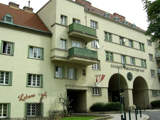 Georg-Washington Hof i Wiens 10. distrikt Favoriten