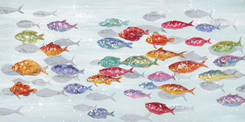 "Fische" 120 x 60 cm, 199,-€