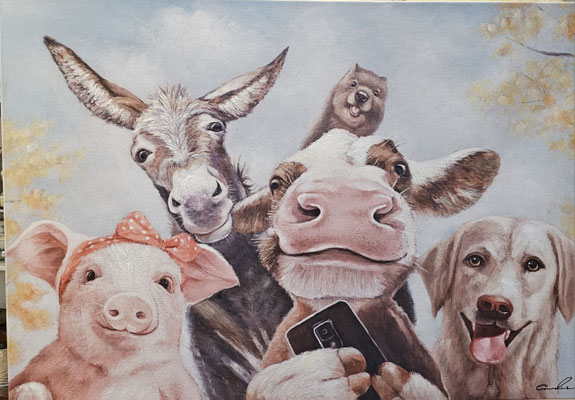 "Hof Up to Date", 70x 100 cm, 249,-€
