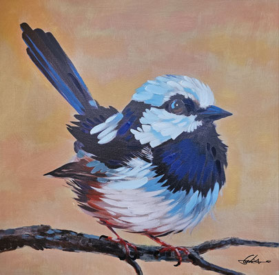 "Vogel Klaus" 60 x 60 cm , 79,-€