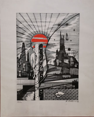 40 x 50 cm, Lithographie auf Büttenpapier, nummeriert, limitiert und handsigniert, 149,-€