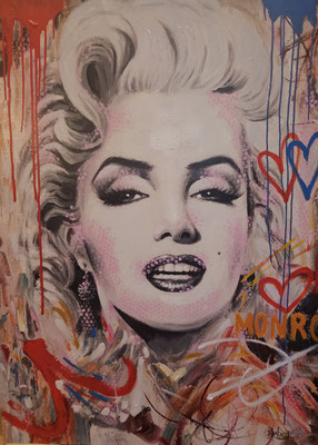 "Marilyn Monroe"  90 x 120, 299,-€