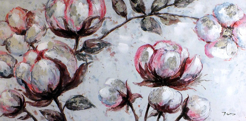 "Frühling", Leinwand Druck 120 x 80 cm, 129,-€