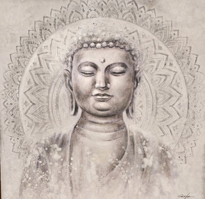 " Buddha " 100 x 100 cm, 269.-€