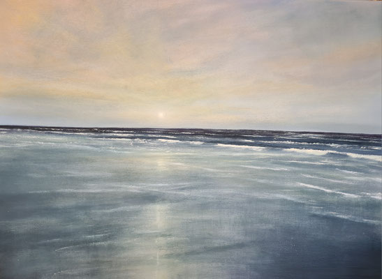 "Ostsee", F. Meisel, Öl auf Leinwand, 60 x 80 cm für 695,-€