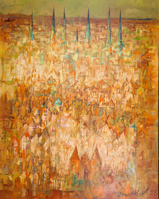 "A.Ignatkov" Ölbild auf Leinwand 100 x 80 cm , 999,-€