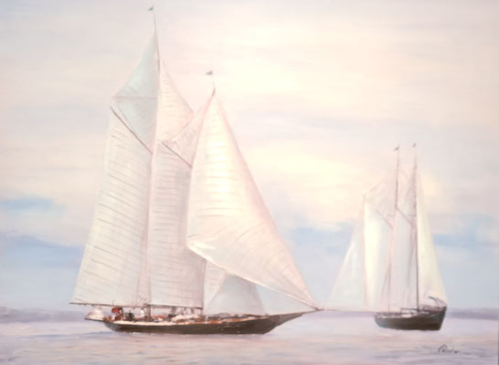 "Seglereise" 90 x 120 cm, 299,-€