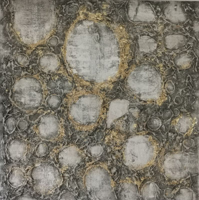 "Ein Traum in Grau", 120 x 120 cm, 499,-€