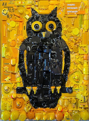 "Naturschutzgebiet Eule", A.Darkow, 67x91cm, 1199,-€
