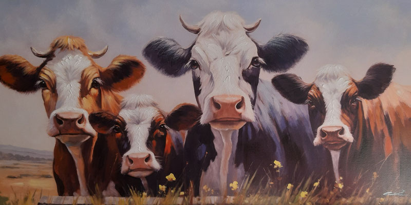 "Landschönheiten", 60x120 cm, 279,-€