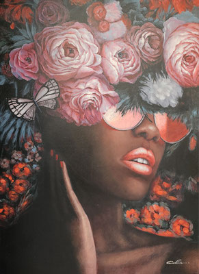 "Lady Extravaganza"  90 x 120 cm, 289,-€