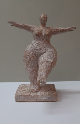 Skulptur, Polyresin*, Yoga III, Höhe 21cm, Breite 17 cm, Tiefe 15 cm, 29,-€