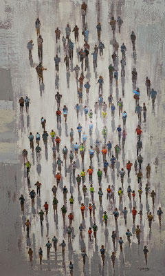 "Von Oben betrachtet" 100 x 140 cm, 379,-€