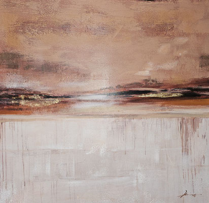 "Abstract in beige" 100 x 100 cm, 222,-€