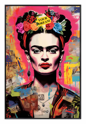 "Frida Kahlo" 80 x 120 x 4 cm, Sonderpreis 399,-€