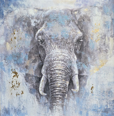 "Grauer Riese", 100x 100 cm, 279,-€