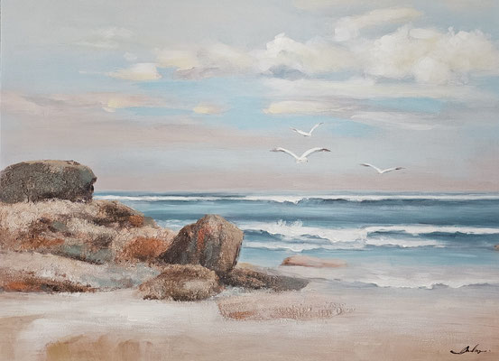 "Die Küste" 90 x 120 cm, 299,-€
