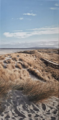 "Dünen", Fotografie auf Leinwand, 29,5 x 60 cm, 69,-€