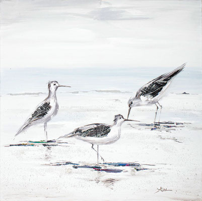 "Strandläufer" 60 x 60 cm 99,-€