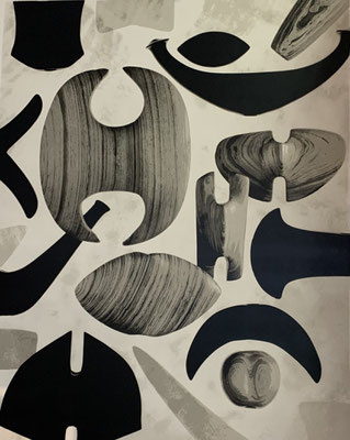 "American Bannerstones" 139 x 119 cm, limitiert und signiert, 46/70, mit Rahmen, 749,-€