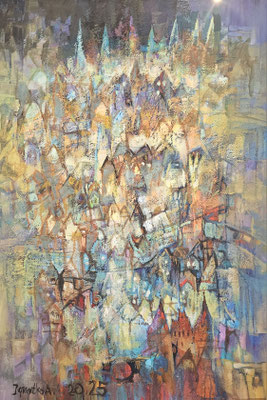 "Lübeck Impression I", Öl auf Leinwand, A. Ignatkov, 70x 100 cm, 1199,-€