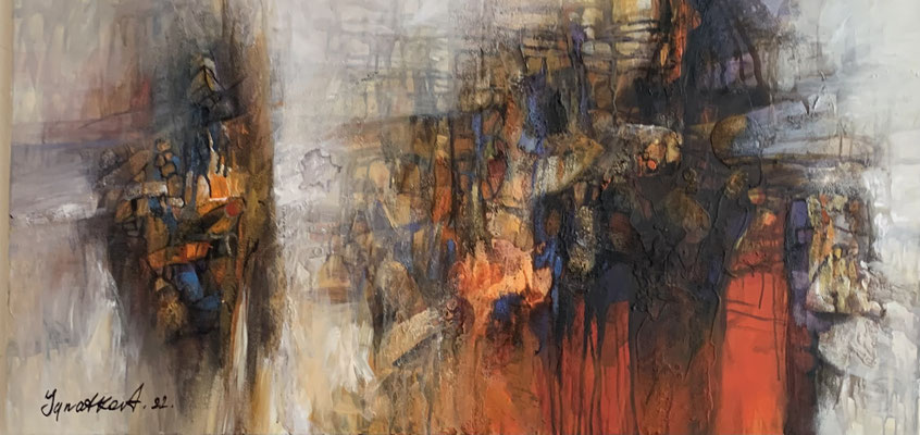 "Farbexplosion" A.Ignatkov , 119 x 59 cm, 889,-€